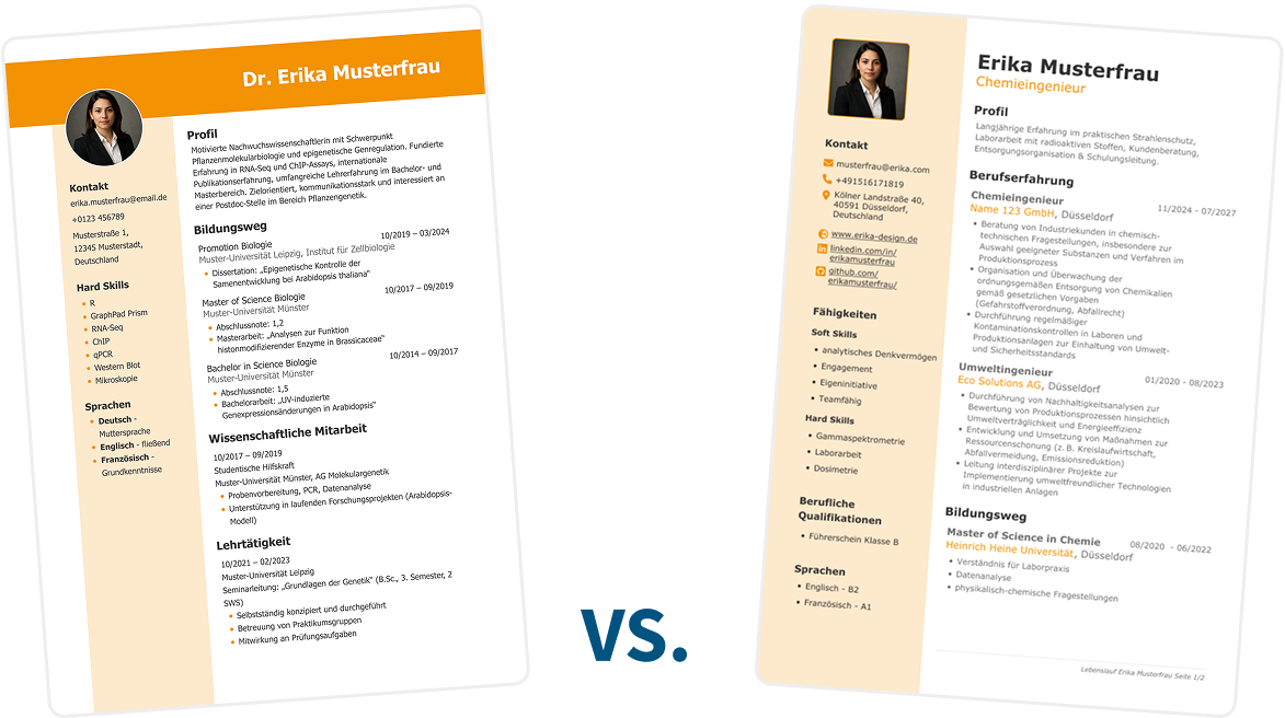 Academic CV Template