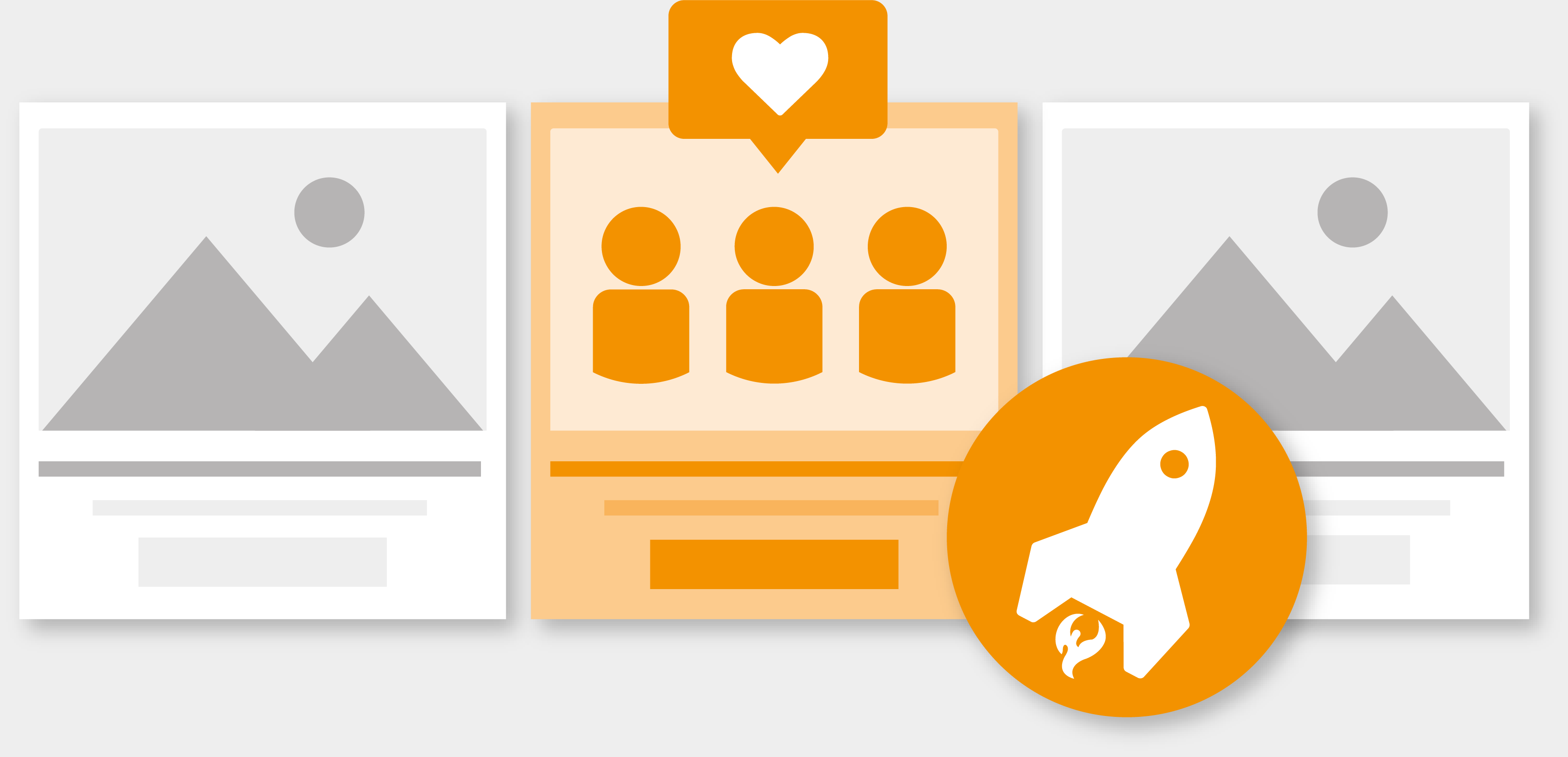 Social Media Boost Illustration