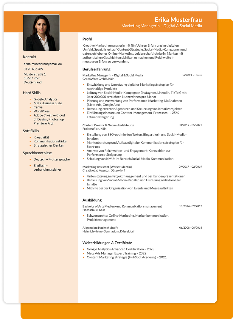 Modern CV Template Modern CV Template