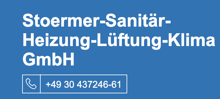 Stoermer -Sanitär-Heizung-Lüftung-Klima GmbH