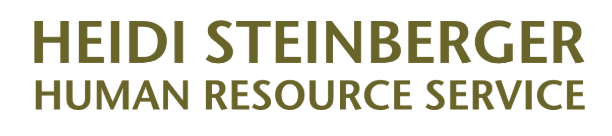 Heidi Steinberger Human Resource Service