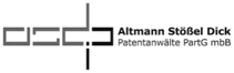 Altmann Stößel Dick Patentanwälte PartG mbB Altmann Stößel Dick Patentanwälte PartG mbB