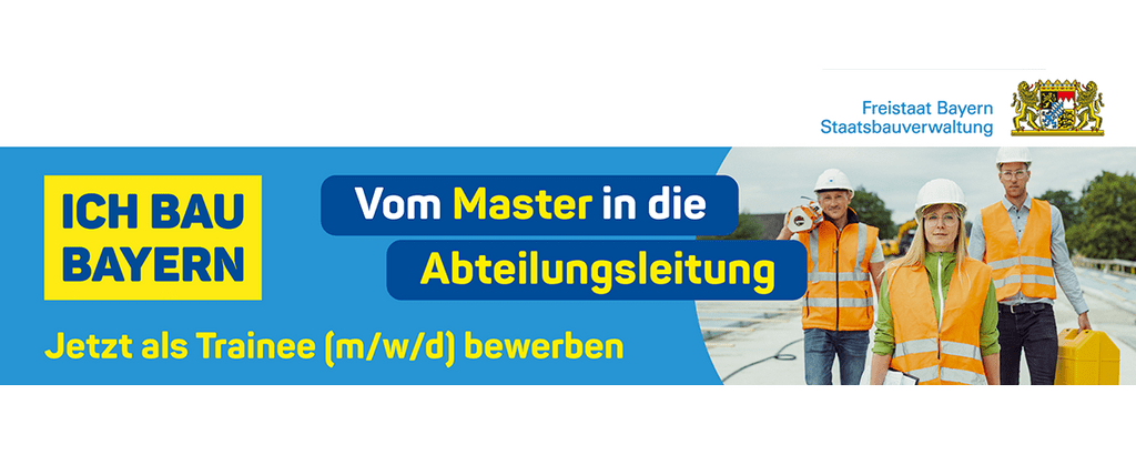 Headerbild Bayerisches Staatsministerium für Wohnen, Bau und Verkehr