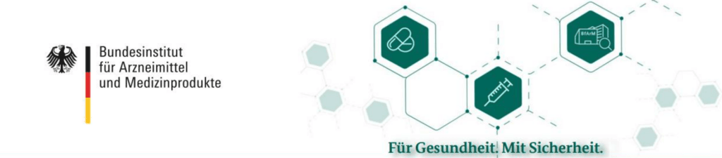 Headerbild Bundesinstitut für Arzneimittel und Medizinprodukte