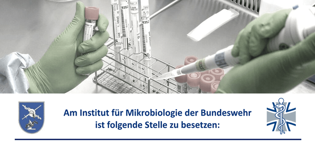 Headerbild Institut für Mikrobiologie der Bundeswehr