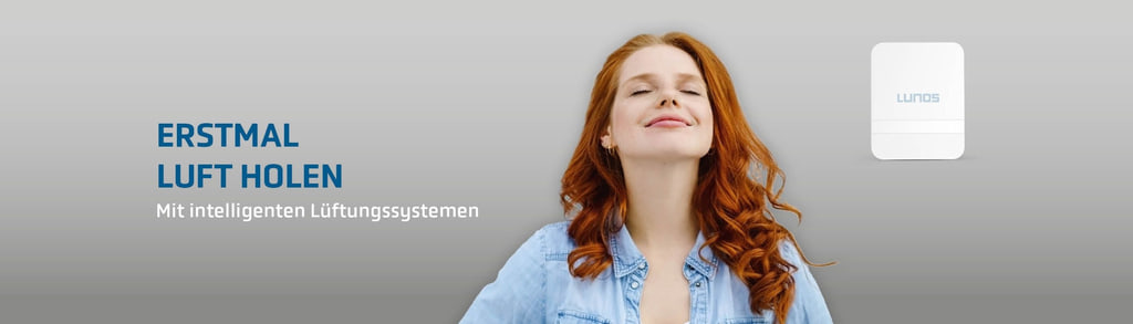 Headerbild LUNOS Lüftungstechnik GmbH & Co. KG für Raumluftsysteme