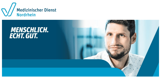Headerbild Medizinischer Dienst Nordrhein
