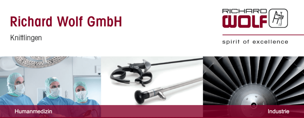 Headerbild RICHARD WOLF GmbH