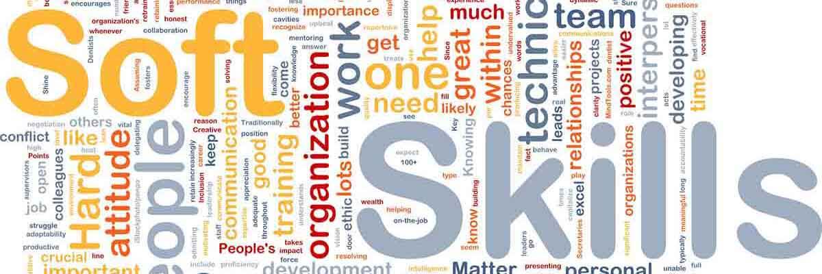 Schlagwortwolke zu dem Begriff Soft Skills