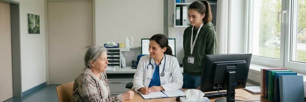 Hospitation in einer Praxis