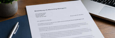Einleitungssatz in der Bewerbung