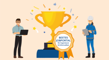 jobvector erhält Auszeichnung als „Bestes Jobportal für Ingenieure & IT“